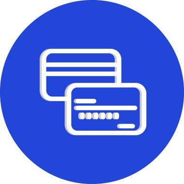 vektör ATM kart Ico