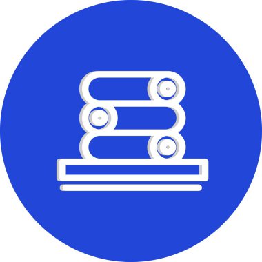 vektör havluları simge illüstrasyonu