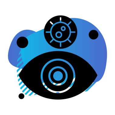 vektör gözü resmetmesi