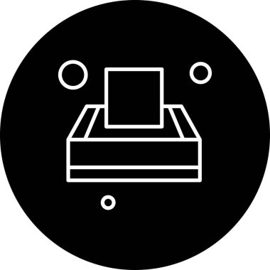 özet vektör illüstrasyon simgesi