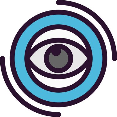 vektör gözü resmetmesi