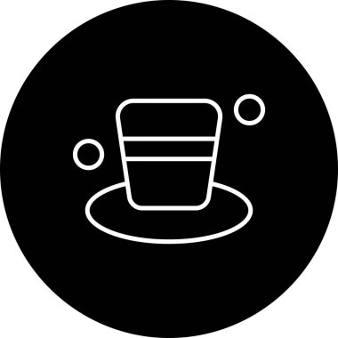 özet vektör illüstrasyon simgesi