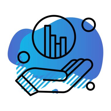 özet vektör illüstrasyon simgesi