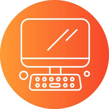 özet vektör illüstrasyon simgesi