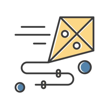 özet vektör illüstrasyon simgesi