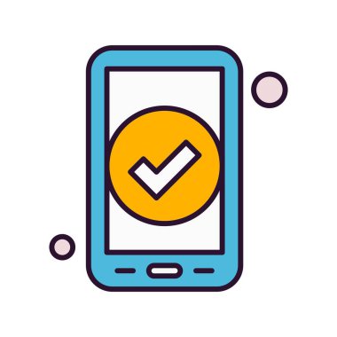 özet vektör illüstrasyon simgesi