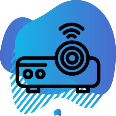 vektör projektörü resimleme