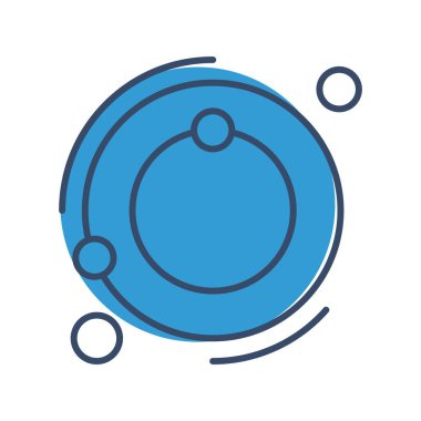 özet ikon vektör çizimi