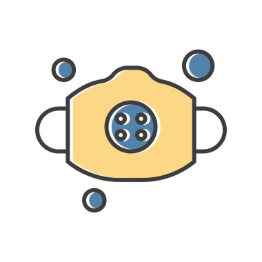 özet vektör illüstrasyon simgesi