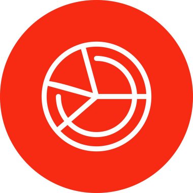  vektör pasta çizelgesi simgesi