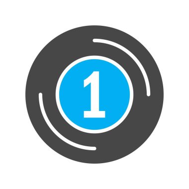 özet vektör illüstrasyon simgesi