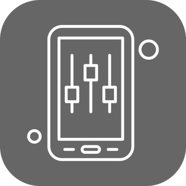 özet vektör illüstrasyon simgesi