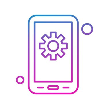 Vektör ayarı Simge illüstrasyonu