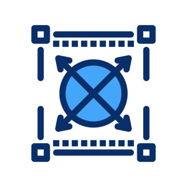 vektör tam ekran simgesi