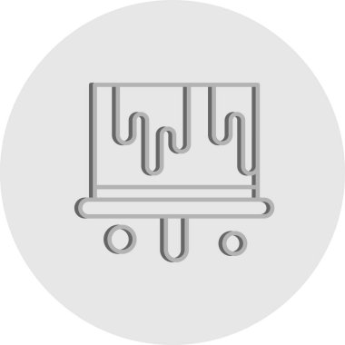 özet vektör illüstrasyon simgesi