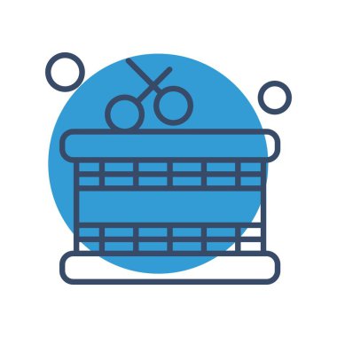 özet vektör illüstrasyon simgesi