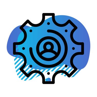 Vektör ayarı Simge illüstrasyonu