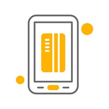 vektör kredi kartı ico