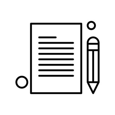 özet vektör illüstrasyon simgesi