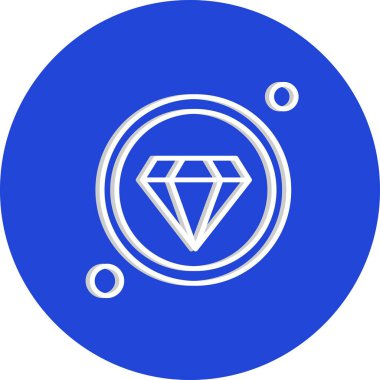 özet vektör illüstrasyon simgesi