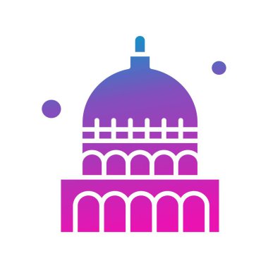 vektör Beyaz Saray ico