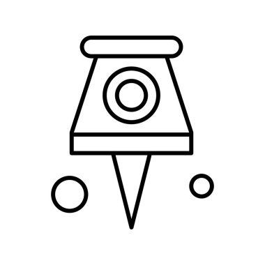 özet vektör illüstrasyon simgesi