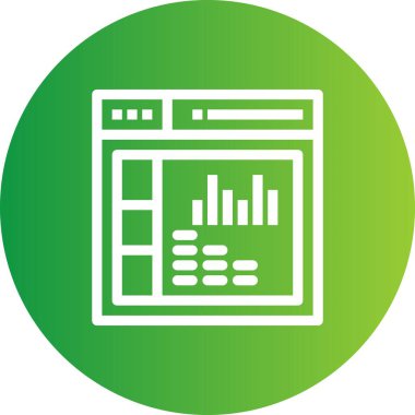 websitesi simgesi vektör illüstrasyonu