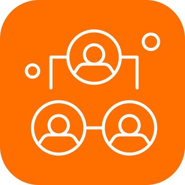 özet vektör illüstrasyon simgesi