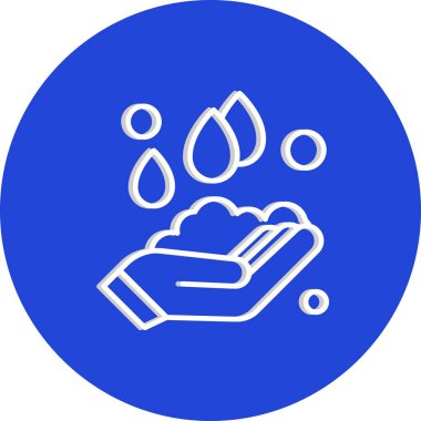 özet vektör illüstrasyon simgesi