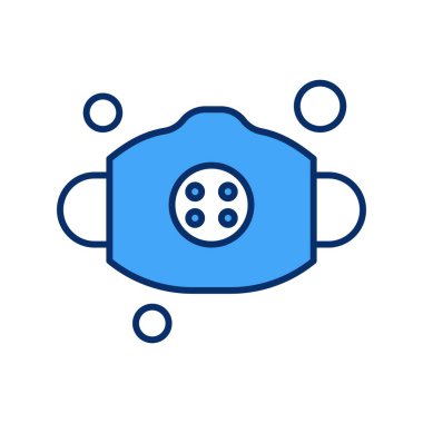 özet vektör illüstrasyon simgesi