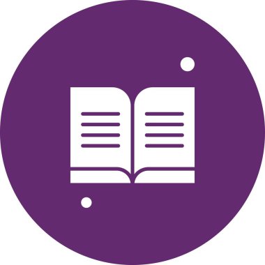 kitap simgesi vektör illüstrasyonu