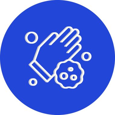 özet vektör illüstrasyon simgesi