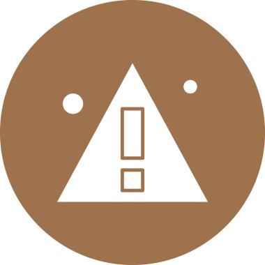 vektör Uyarı simgesi illüstrasyonu