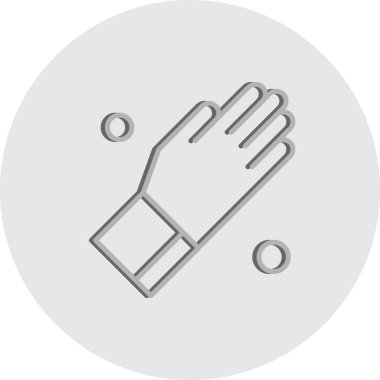 özet vektör illüstrasyon simgesi