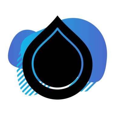 Vektör Bırakma simgesi illüstrasyonu