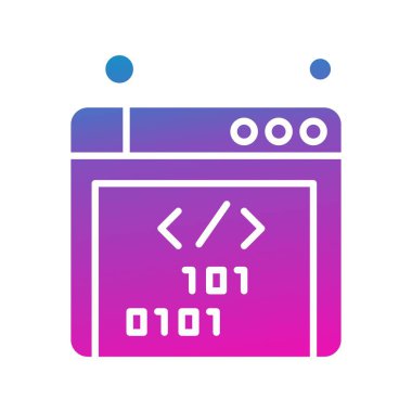 websitesi simgesi vektör illüstrasyonu