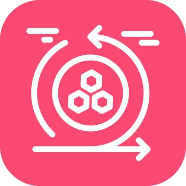  vektör yeniden yükleme simgesi illüstrasyonu