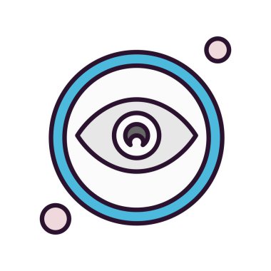 vektör gözü resmetmesi