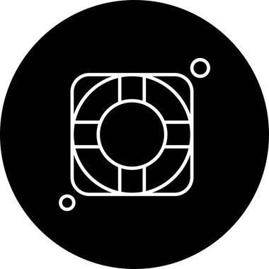 vektör hedef simgesi illüstrasyonu