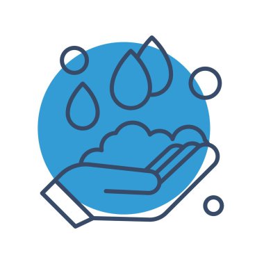 özet vektör illüstrasyon simgesi