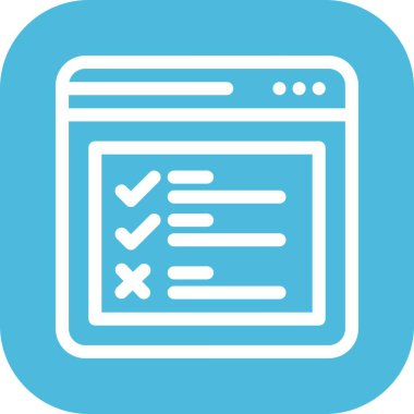 vektör web simgesi çizimi