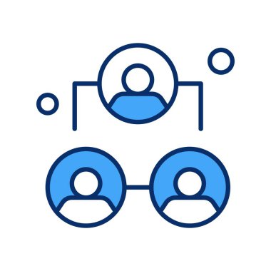 özet vektör illüstrasyon simgesi