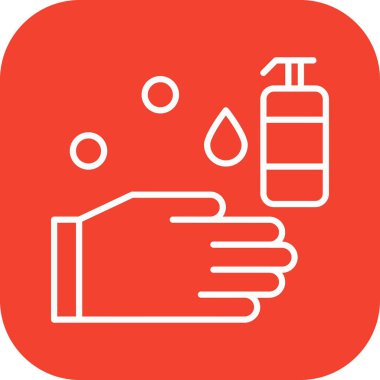 vektör yıkama el ico