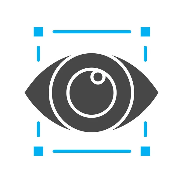 Vektor Auge Icon Illustration — Stockvektor