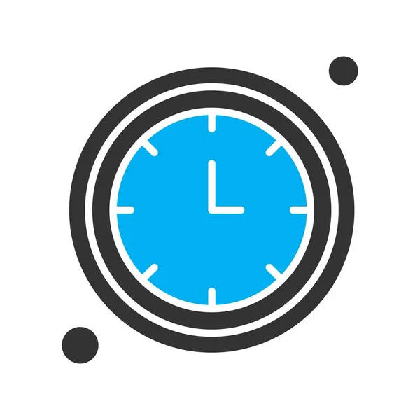 Vector Icono Del Reloj Ilustración — Vector de stock