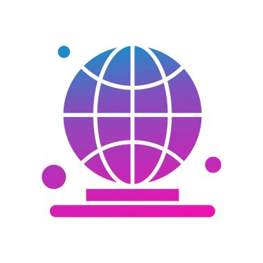 vektör Dünya simgesi illüstrasyonu