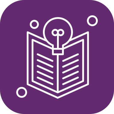 kitap simgesi vektör illüstrasyonu