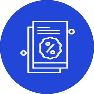 Vektör belgesi Simge illüstrasyonu