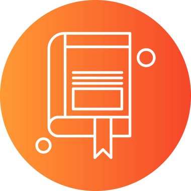 vektör defteri işareti Ico