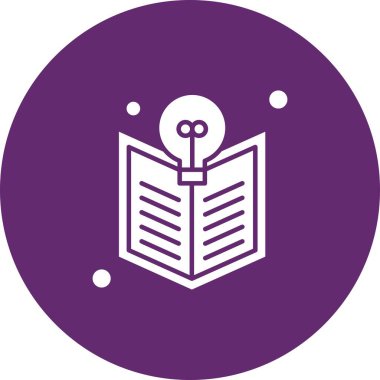 kitap simgesi vektör illüstrasyonu